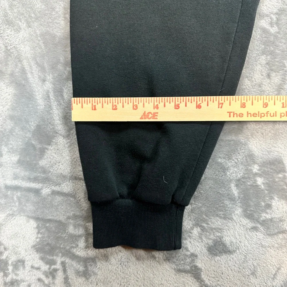 True Religion Mens Black Slim Branded Joggers Sweatpants Logo M 104882